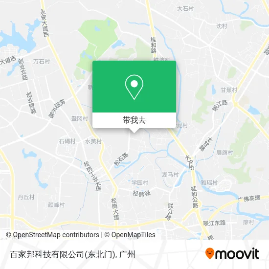 百家邦科技有限公司(东北门)地图