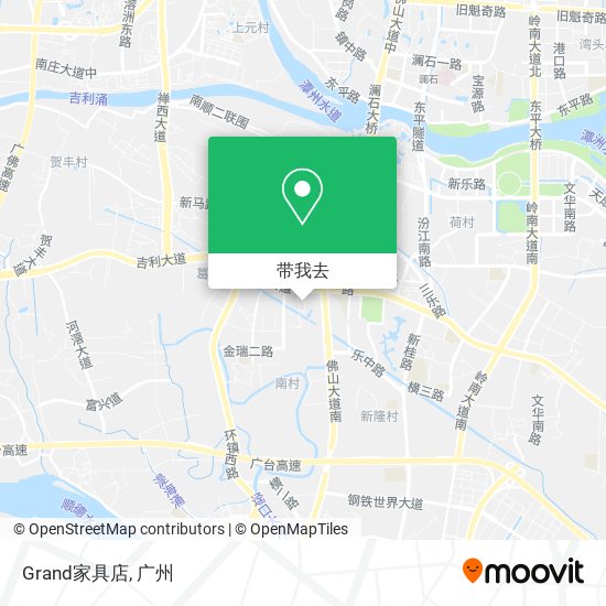 Grand家具店地图