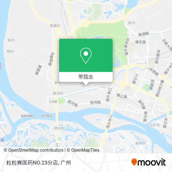 粒粒爽医药NO.23分店地图