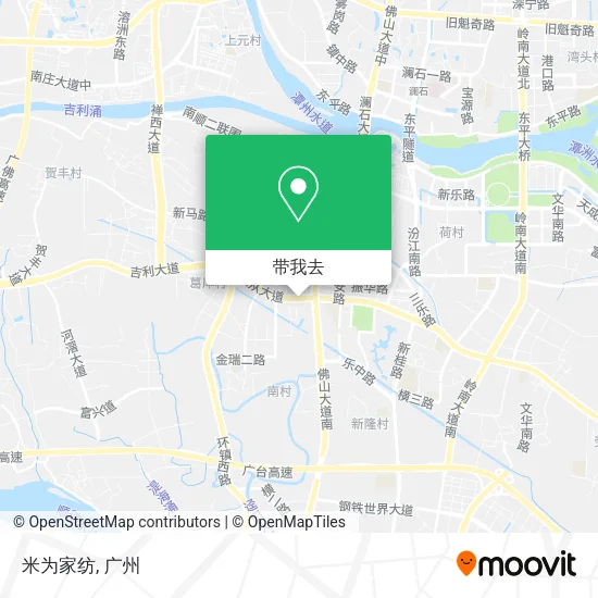 米为家纺地图
