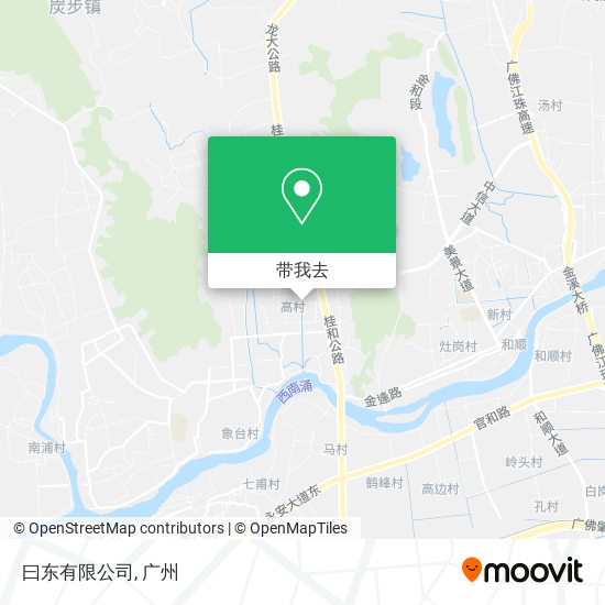 曰东有限公司地图