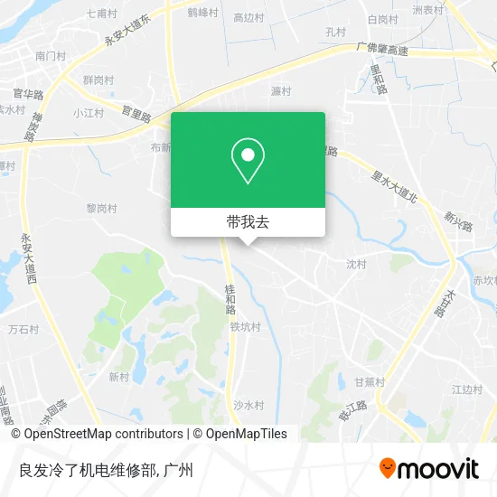 良发冷了机电维修部地图
