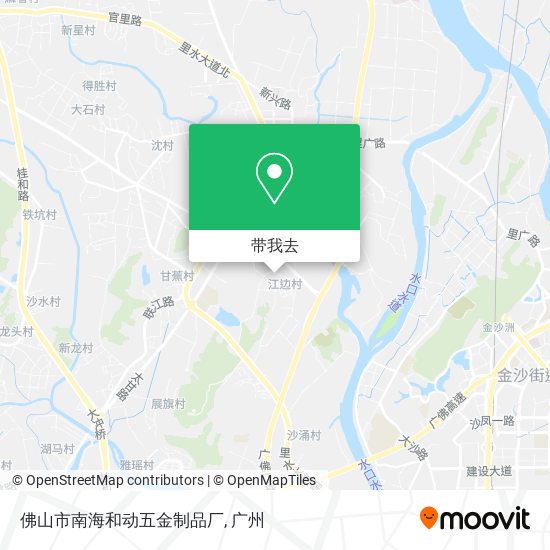 佛山市南海和动五金制品厂地图