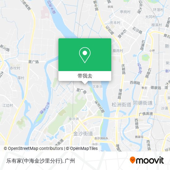 乐有家(中海金沙里分行)地图