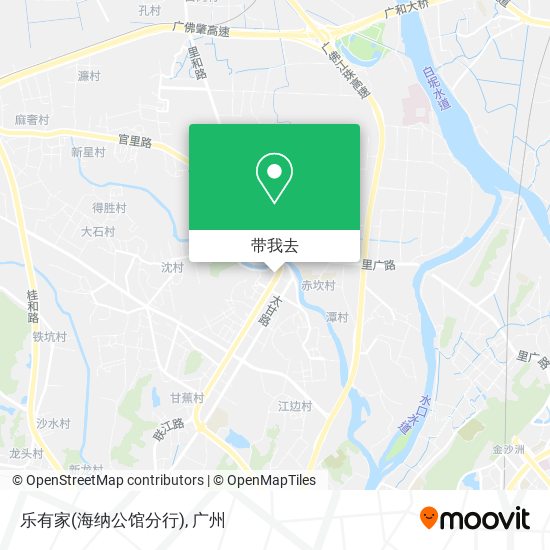乐有家(海纳公馆分行)地图