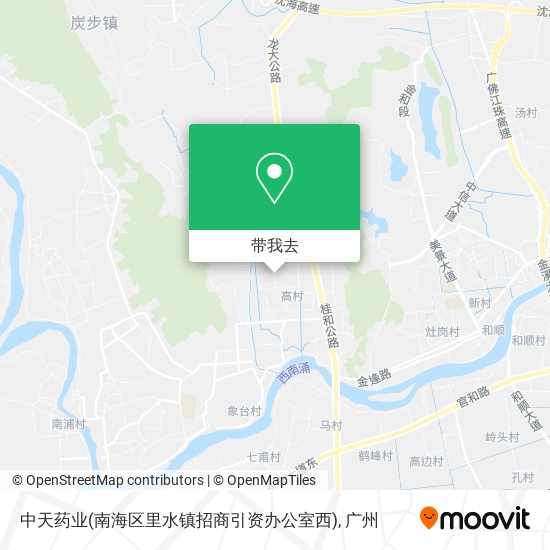 中天药业(南海区里水镇招商引资办公室西)地图