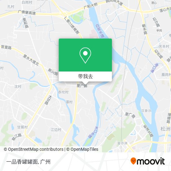 一品香罐罐面地图
