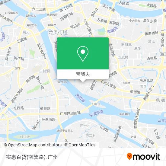 实惠百货(南箕路)地图