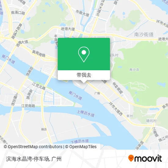 滨海水晶湾-停车场地图