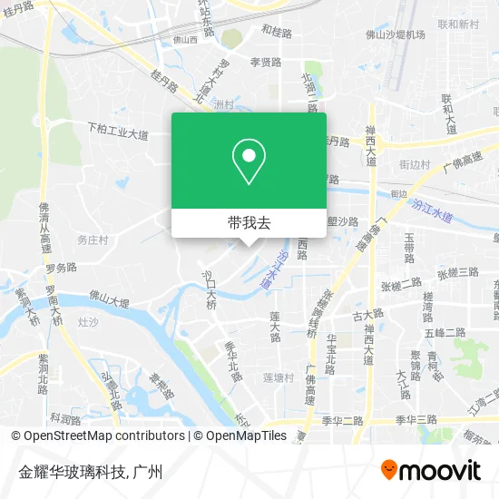 金耀华玻璃科技地图