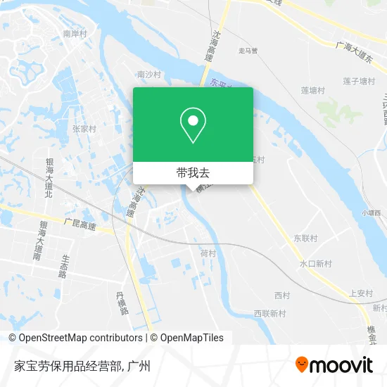 家宝劳保用品经营部地图