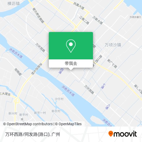 万环西路/同发路(路口)地图