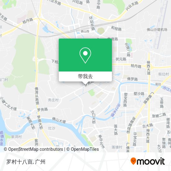 罗村十八亩地图
