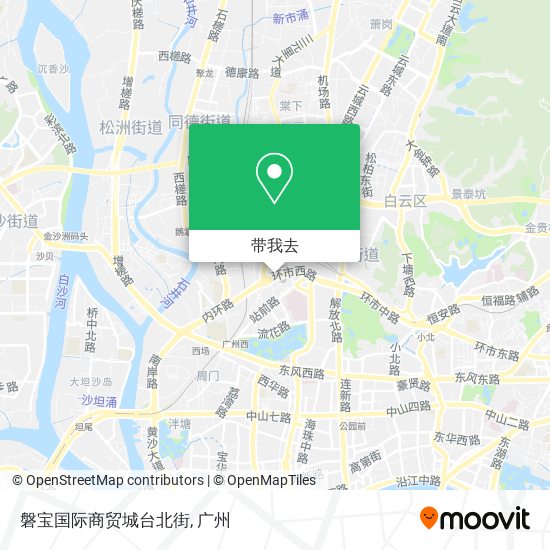 磐宝国际商贸城台北街地图