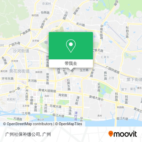 广州社保补缴公司地图