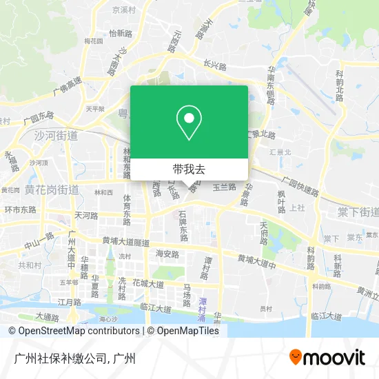 广州社保补缴公司地图