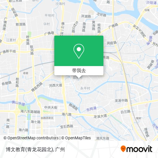 博文教育(青龙花园北)地图