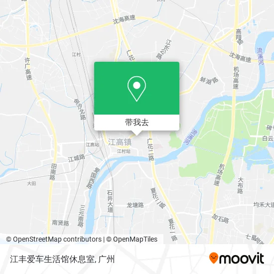 江丰爱车生活馆休息室地图