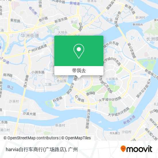 harvia自行车商行(广场路店)地图
