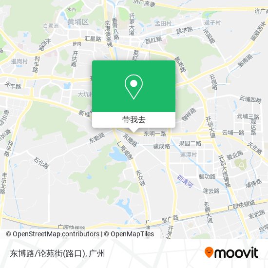 东博路/论苑街(路口)地图