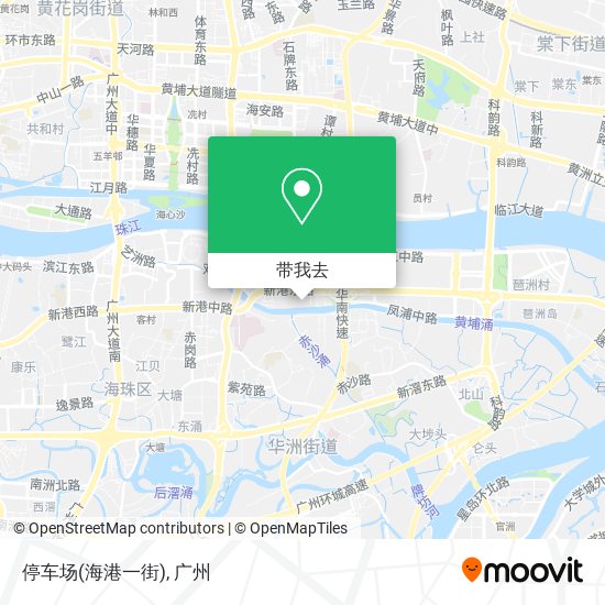 停车场(海港一街)地图