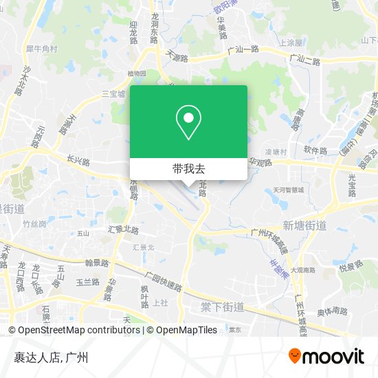 裹达人店地图