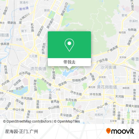 星海园-正门地图