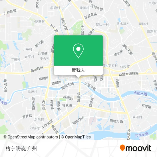 格宁眼镜地图