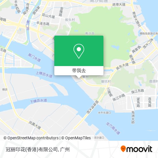 冠丽印花(香港)有限公司地图
