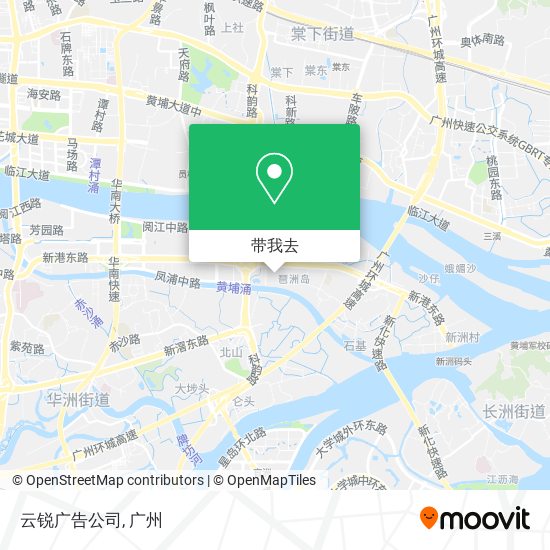 云锐广告公司地图