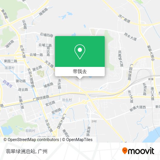 翡翠绿洲总站地图
