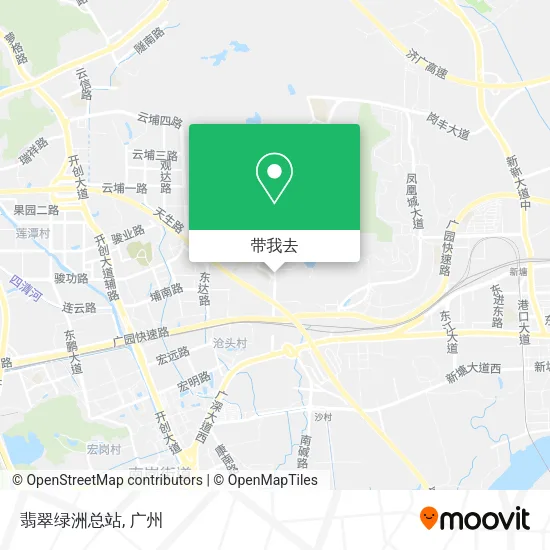 翡翠绿洲总站地图