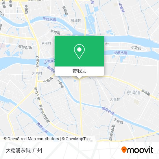 大稳涌东街地图