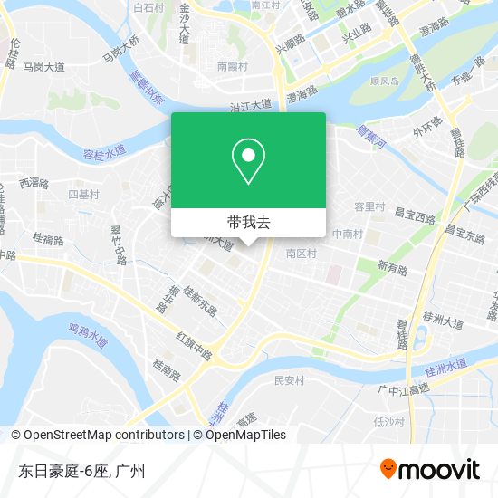 东日豪庭-6座地图