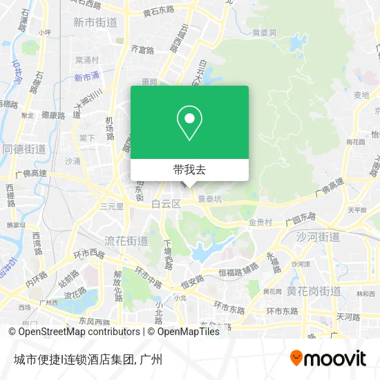 城市便捷l连锁酒店集团地图