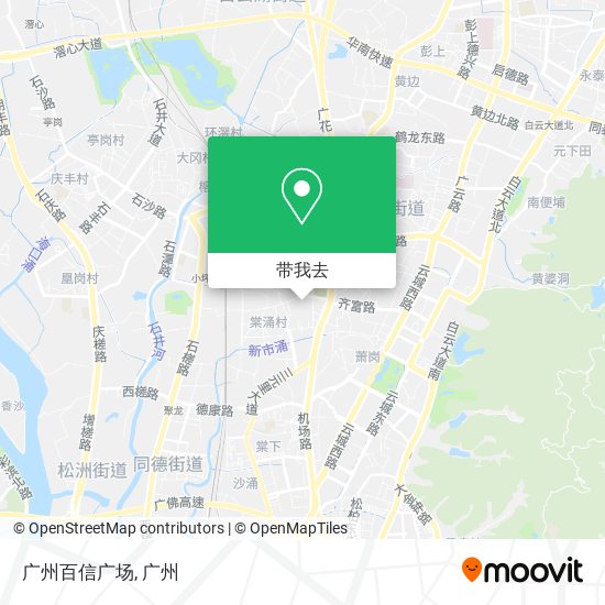 广州百信广场地图