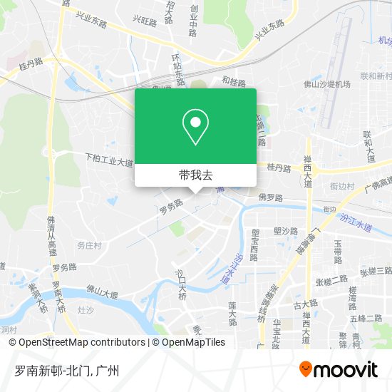 罗南新邨-北门地图