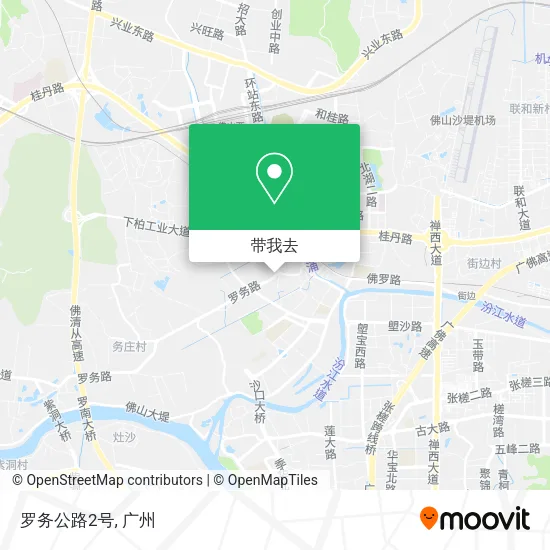 罗务公路2号地图