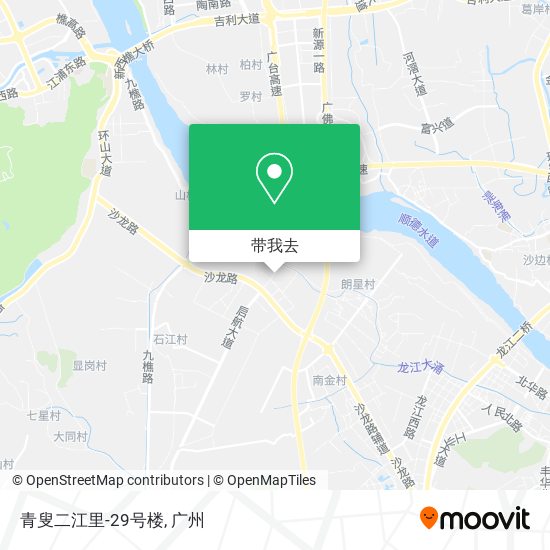 青叟二江里-29号楼地图