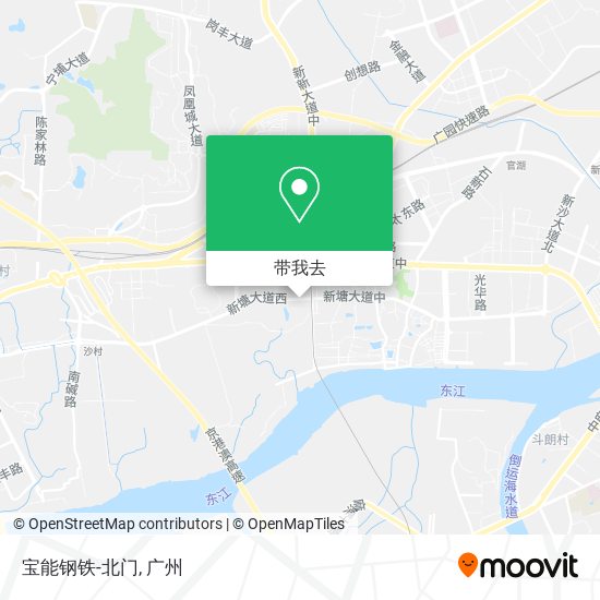 宝能钢铁-北门地图