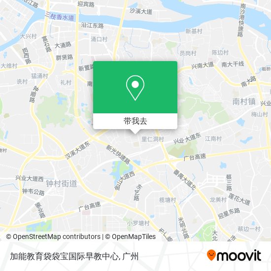 加能教育袋袋宝国际早教中心地图