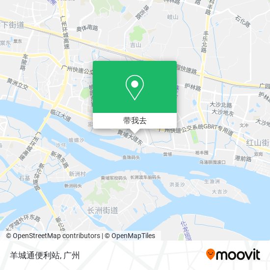 羊城通便利站地图