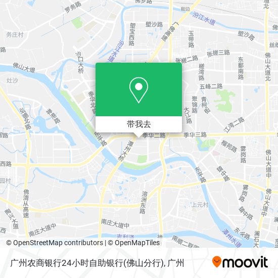 广州农商银行24小时自助银行(佛山分行)地图