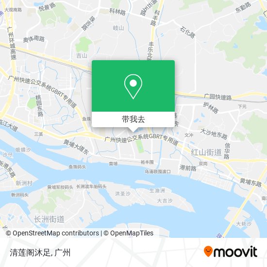 清莲阁沐足地图