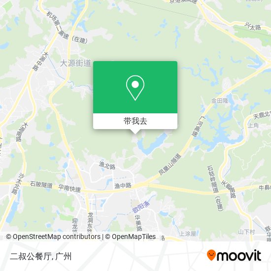 二叔公餐厅地图