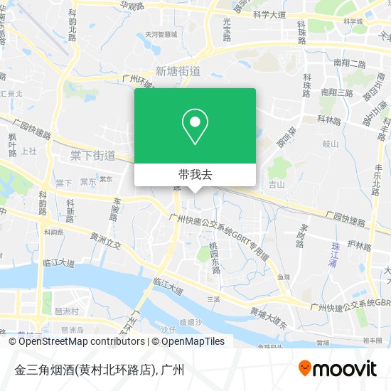 金三角烟酒(黄村北环路店)地图