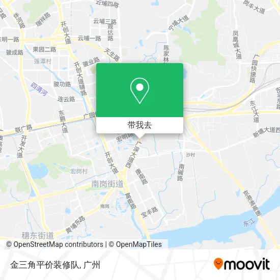 金三角平价装修队地图