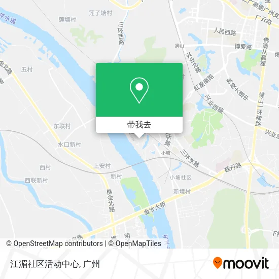 江湄社区活动中心地图