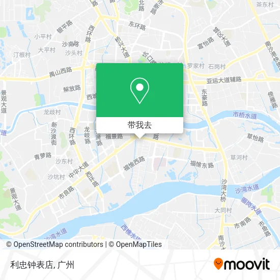 利忠钟表店地图