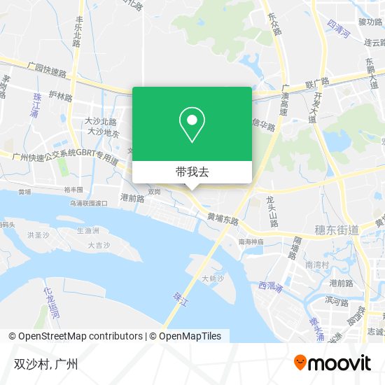 双沙村地图